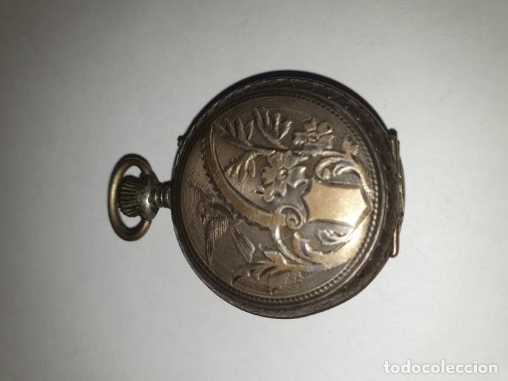 Relojes de bolsillo: RELOJ BOLSILLO PLATA - Foto 1