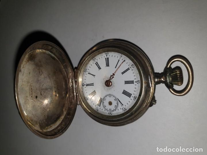 Relojes de bolsillo: RELOJ BOLSILLO PLATA - Foto 2