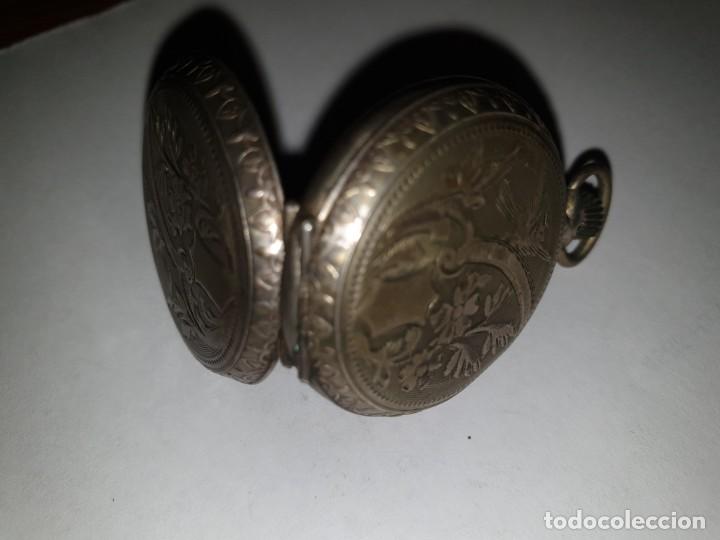 Relojes de bolsillo: RELOJ BOLSILLO PLATA - Foto 3