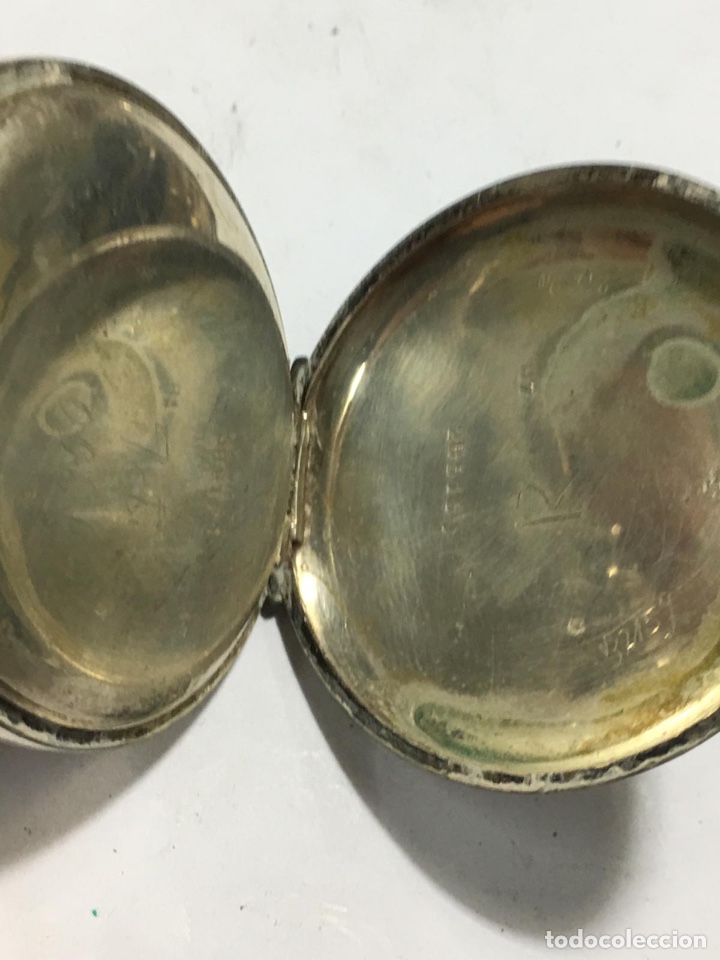 Relojes de bolsillo: Reloj marca d&oacute;lar2 tapas en plata - Foto 2