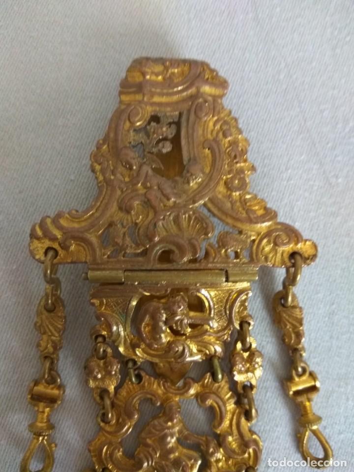 Relojes de bolsillo: CHATELAINE DE RELOJ DE BOLSILLO, SIGLO XVIII - Foto 3
