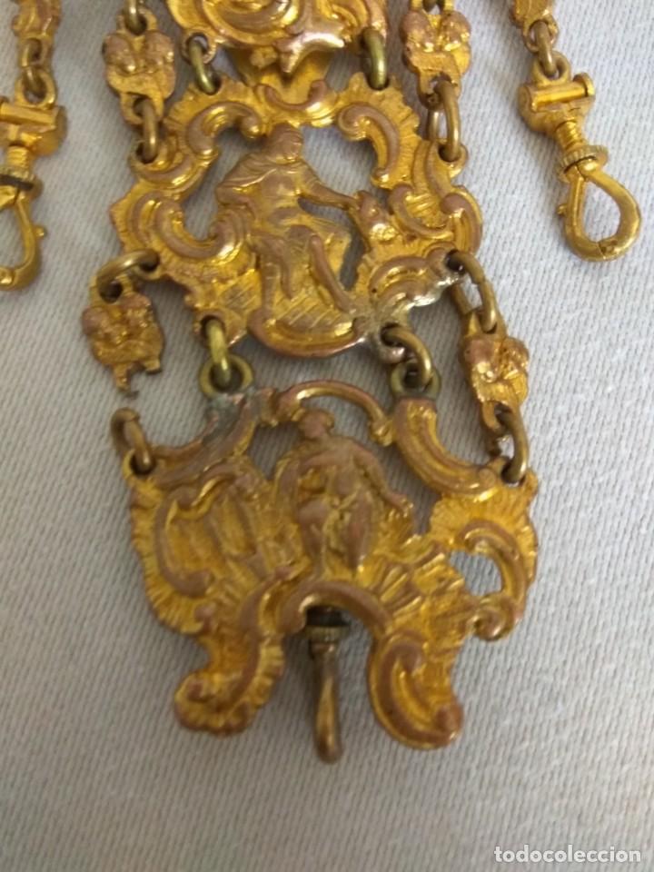 Relojes de bolsillo: CHATELAINE DE RELOJ DE BOLSILLO, SIGLO XVIII - Foto 4