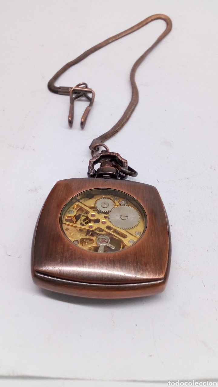 Relojes de bolsillo: Reloj de bolsillo carga manual - Foto 1