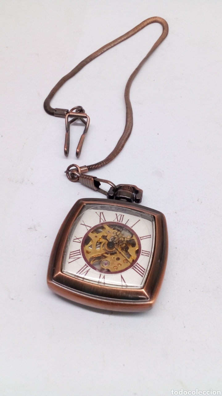 Relojes de bolsillo: Reloj de bolsillo carga manual - Foto 2