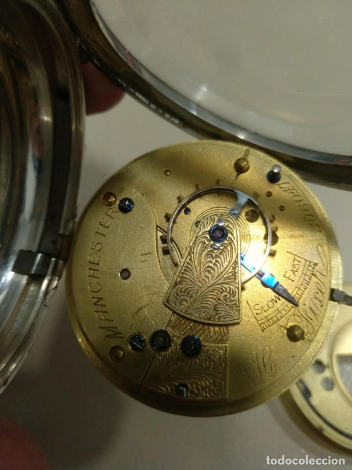 Relojes de bolsillo: RELOJ DE BOLSILLO INGLES, PLATA. - Foto 6