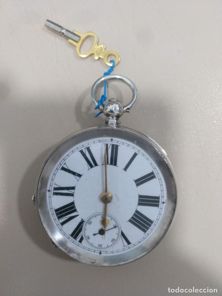 Relojes de bolsillo: Reloj de Bolsillo plata - Foto 1