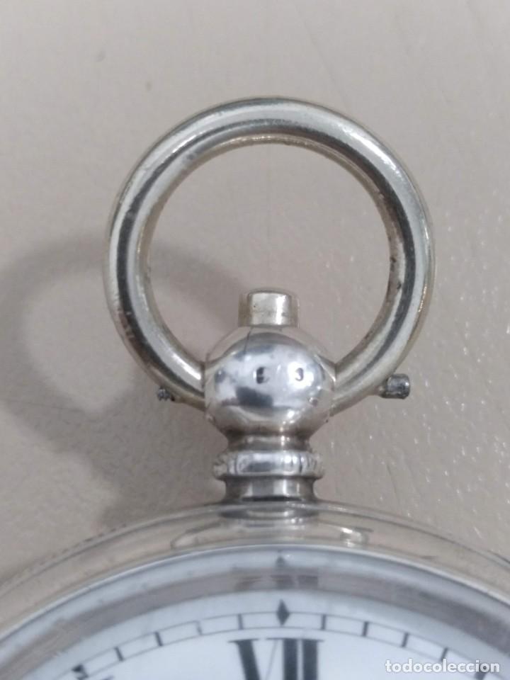 Relojes de bolsillo: RELOJ DE BOLSILLO PLATA - Foto 3