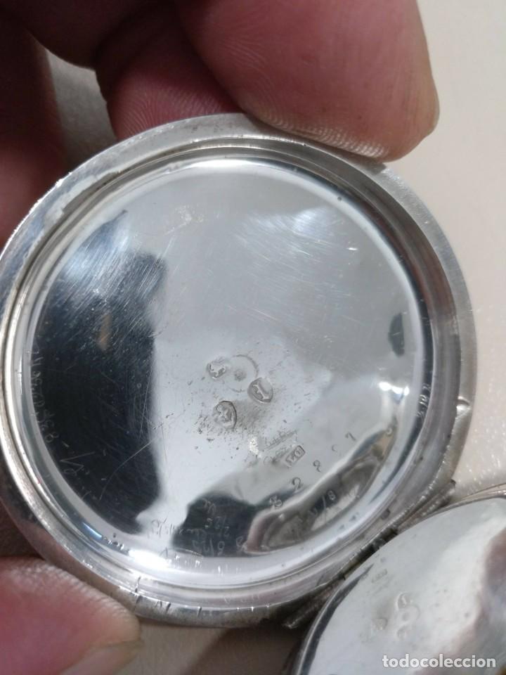 Relojes de bolsillo: RELOJ DE BOLSILLO PLATA - Foto 5