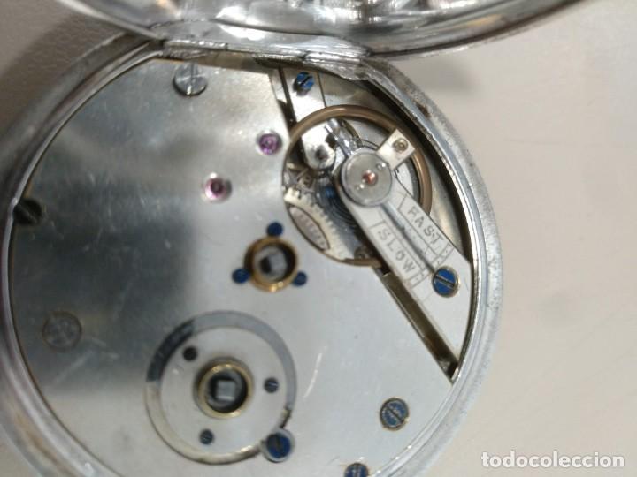 Relojes de bolsillo: RELOJ DE BOLSILLO PLATA - Foto 8