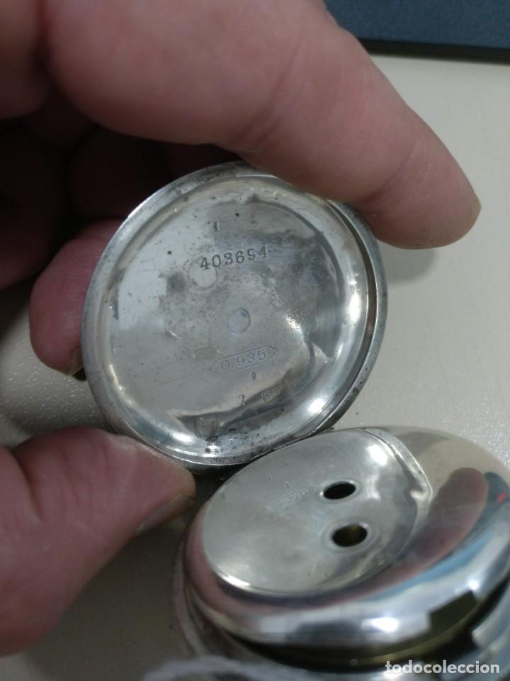 Relojes de bolsillo: RELOJ DE BOLSILLO PLATA - Foto 5
