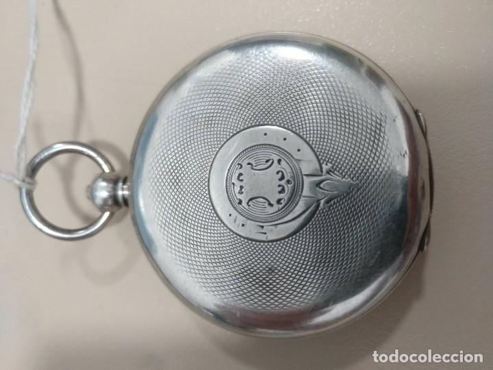 Relojes de bolsillo: RELOJ DE BOLSILLO PLATA - Foto 10