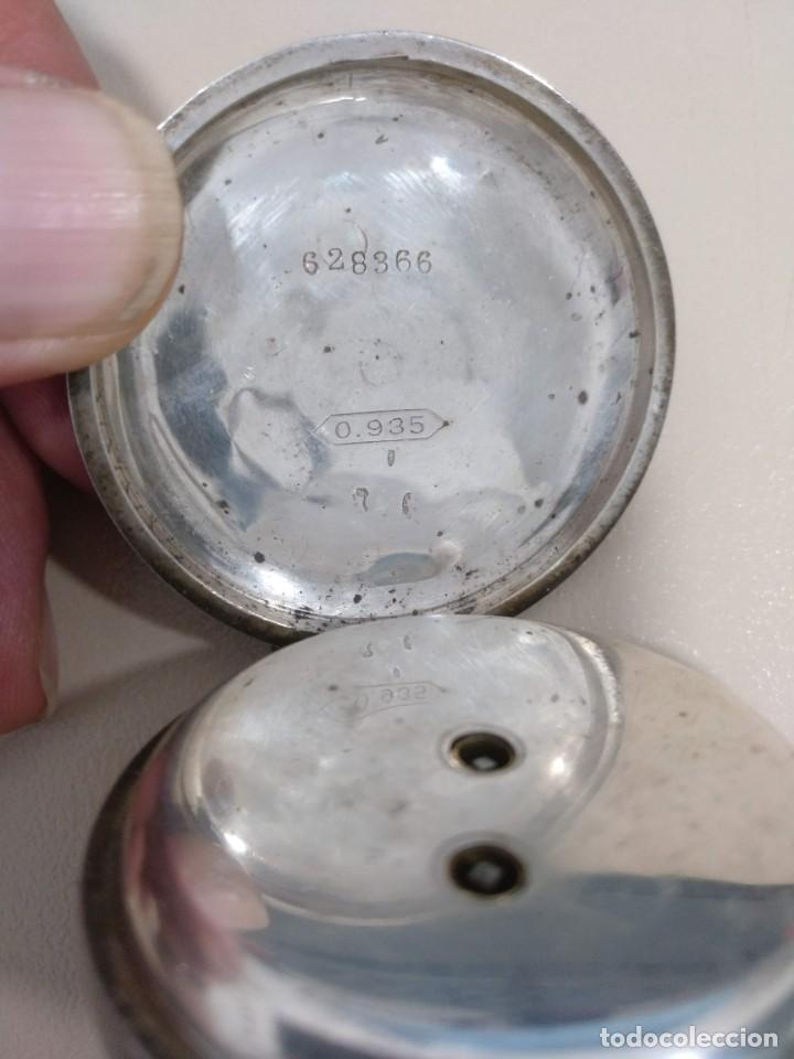 Relojes de bolsillo: RELOJ DE BOLSILLO INGLES, PLATA. - Foto 5