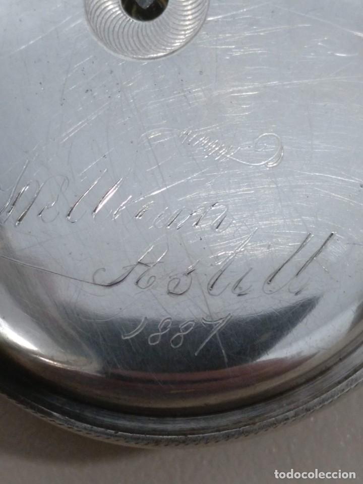 Relojes de bolsillo: RELOJ DE BOLSILLO INGLES, PLATA. - Foto 6