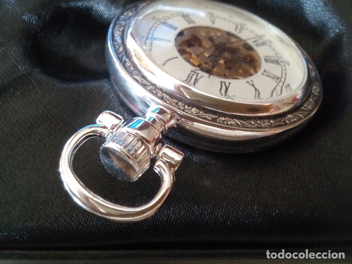 Relojes de bolsillo: BOLSILLO MECANICO ALPACA - Foto 2