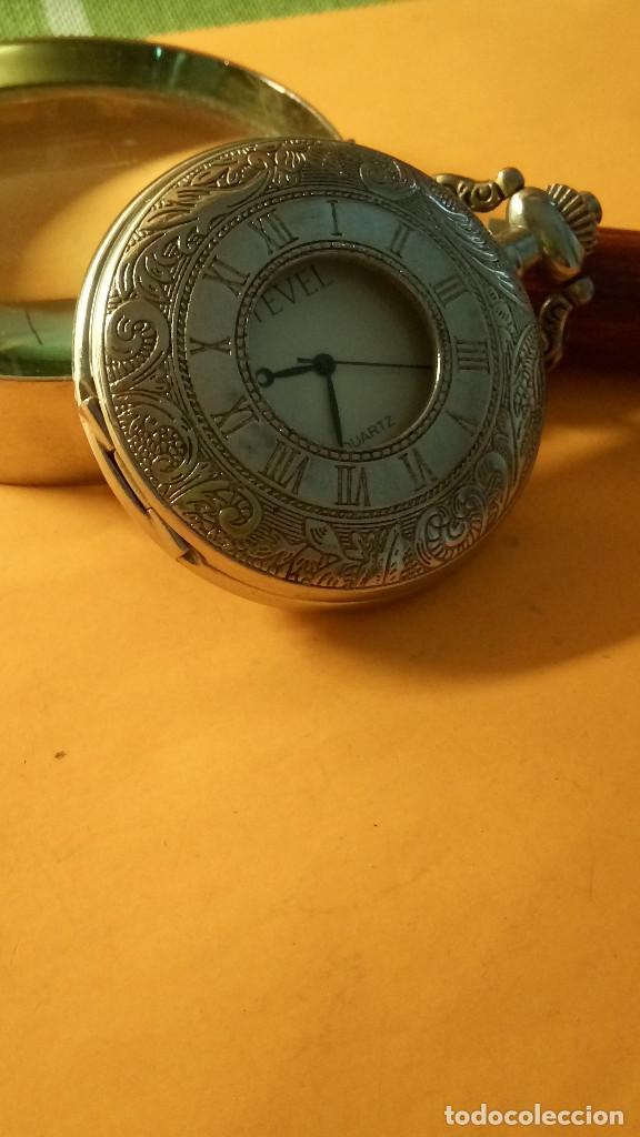 reloj de bolsillo - stevel quartz. funcionando. - Comprar Relojes antiguos  de bolsillo en todocoleccion - 183883917