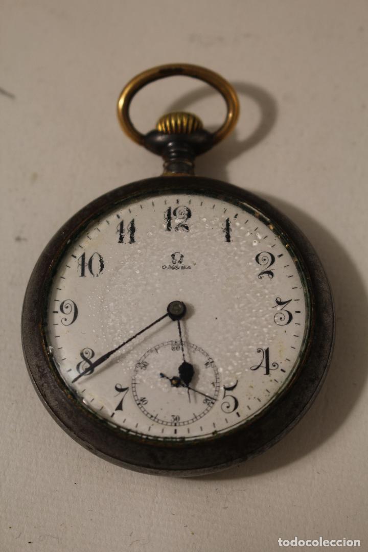 Relojes de bolsillo: reloj de bolsillo omega funcionando - Foto 3
