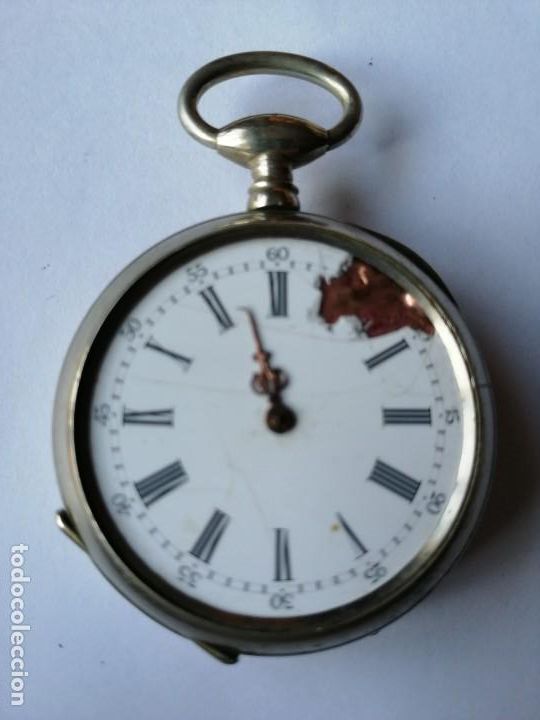 Relojes de bolsillo: RELOJ DE BOLSILLO DE LLAVE &iquest;C P ? - Foto 1