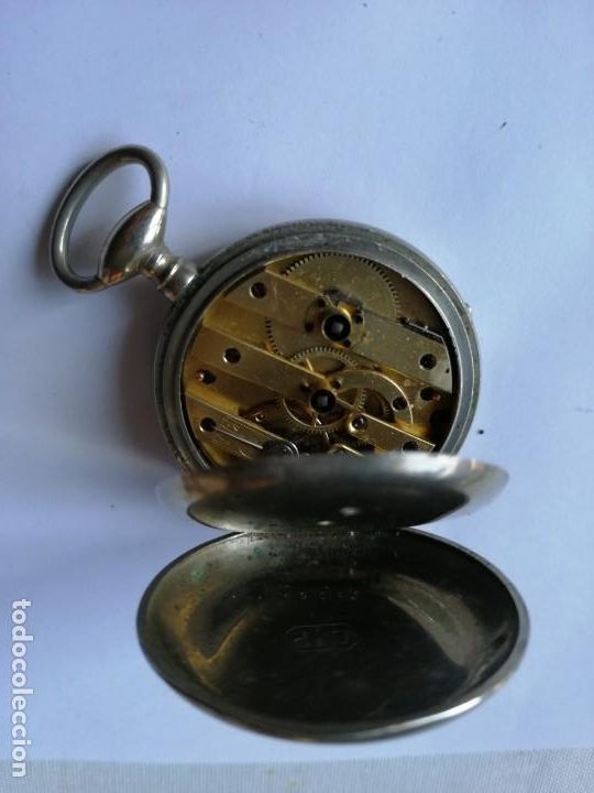 Relojes de bolsillo: RELOJ DE BOLSILLO DE LLAVE &iquest;C P ? - Foto 4