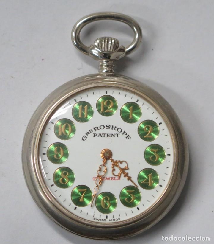 Tan rápido como un flash demanda Consejos precioso reloj de bolsillo. roskopf patent. 17 - Compra venta en  todocoleccion