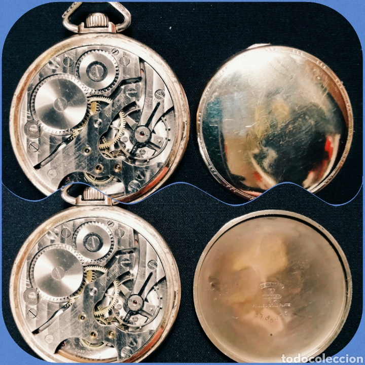 Relojes de bolsillo: Reloj bolsillo Art-deco, FUNCIONANDO - Foto 3