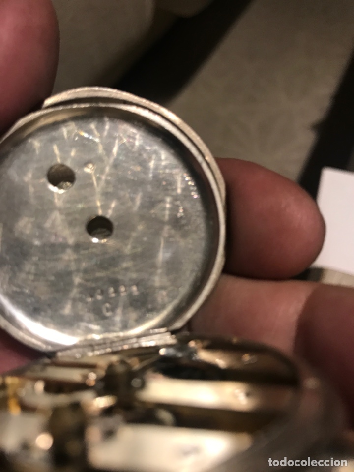 Relojes de bolsillo: Reloj plata impecable - Foto 5