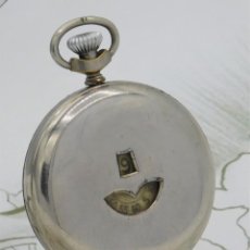 Relojes de bolsillo: INUSUAL-ANTIGUO RELOJ DE BOLSILLO DIGITAL-ROSKOPF-CIRCA 1930-1940-FUNCIONANDO. Lote 195572413