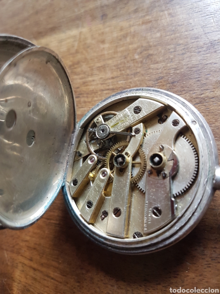 Relojes de bolsillo: Reloj bolsillo plata - Foto 4