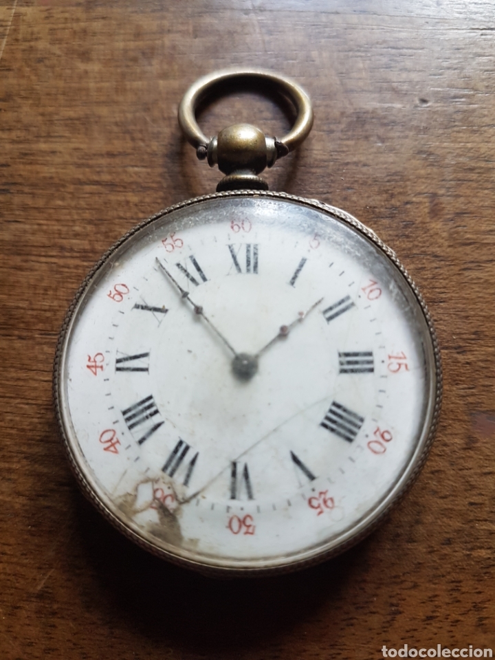 Relojes de bolsillo: Reloj bolsillo plata - Foto 1