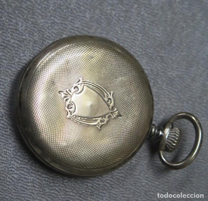 Relojes de bolsillo: RELOJ DE BOLSILLO. DAX. PLATA - Foto 2