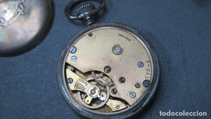 Relojes de bolsillo: RELOJ DE BOLSILLO. DAX. PLATA - Foto 3