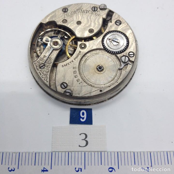 Relojes de bolsillo: MAQUINARIAS DE RELOJES DE BOLSILLO - Foto 4