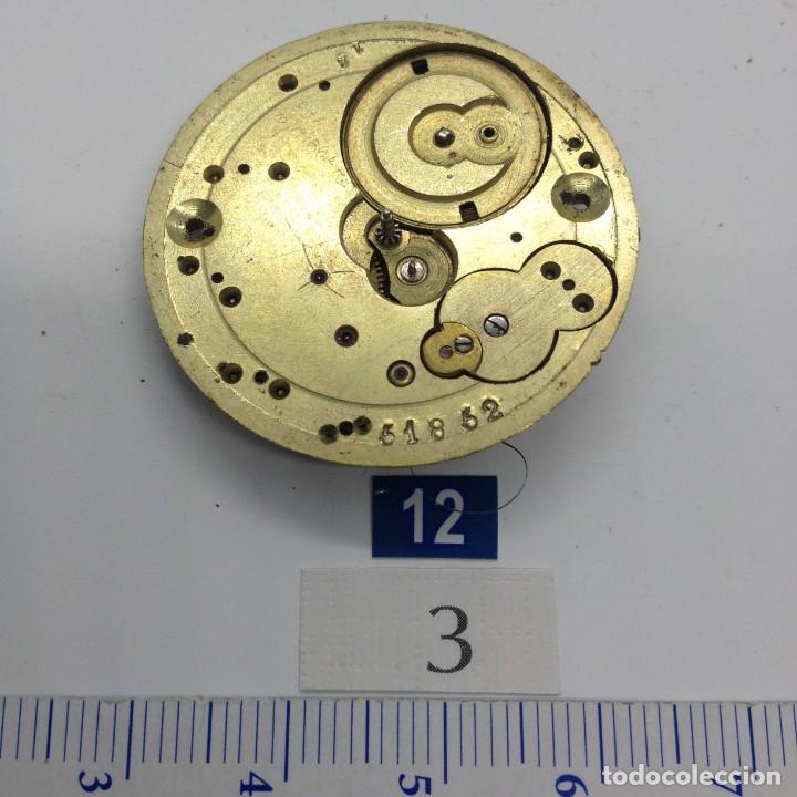 Relojes de bolsillo: MAQUINARIAS DE RELOJES DE BOLSILLO - Foto 9
