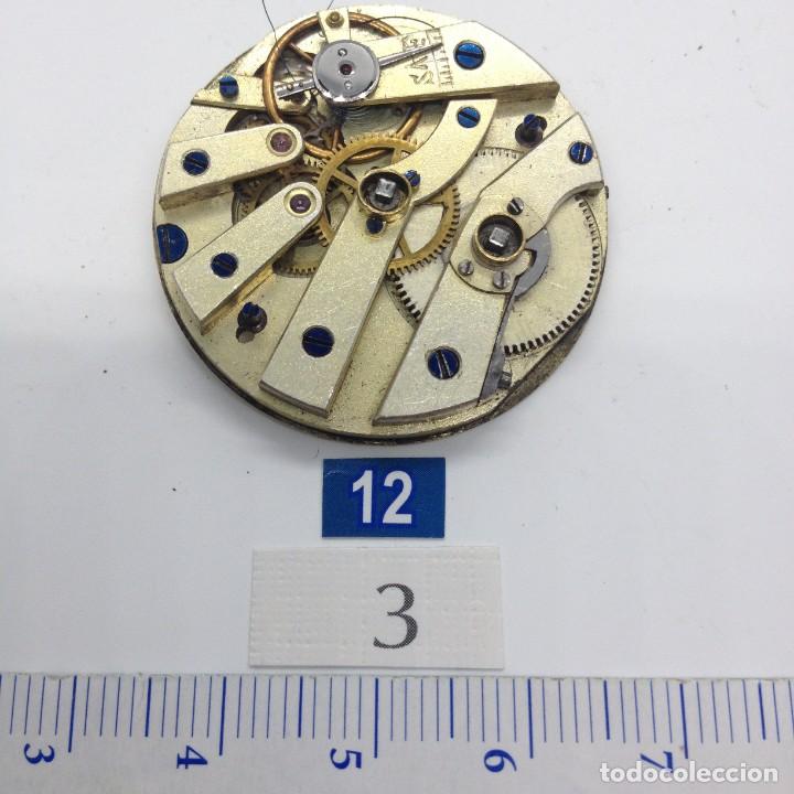 Relojes de bolsillo: MAQUINARIAS DE RELOJES DE BOLSILLO - Foto 10