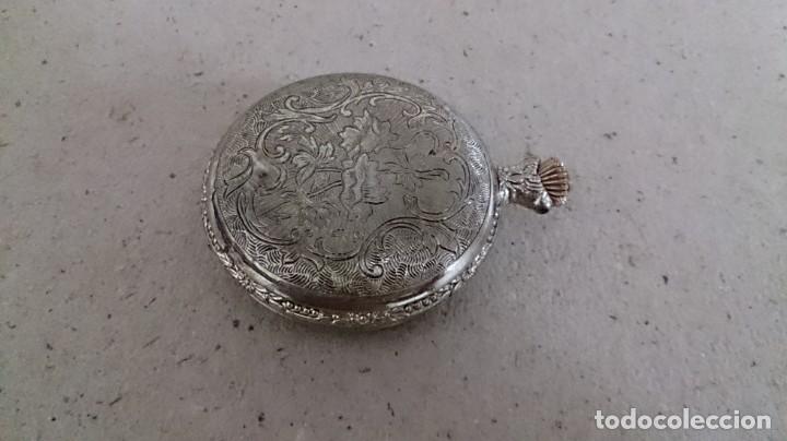 Relojes de bolsillo: Reloj de bolsillo autom&aacute;tico funcionando GENEVE antimagnetic - Foto 3