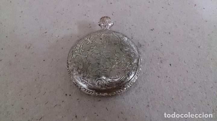 Relojes de bolsillo: Reloj de bolsillo autom&aacute;tico funcionando GENEVE antimagnetic - Foto 4