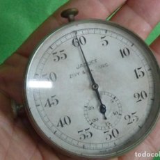 Relojes de bolsillo: PRECIOSO CRONOMETRO JAQUET ZIVY & CIE PARIS CUERDA MANUAL FUNCIONANDO AÑOS 30. Lote 213251571