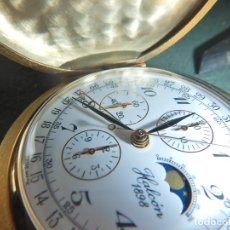Relojes de bolsillo: RELOJ BOLSILLO CRONOGRAFO MANUAL HALCON. ETA/VALJOUX 7761. Lote 214012030