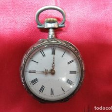 Relojes de bolsillo: RELOJ BOLSILLO ARGENTAN FIN EN PLATA CONTRASTADA. Lote 214403700