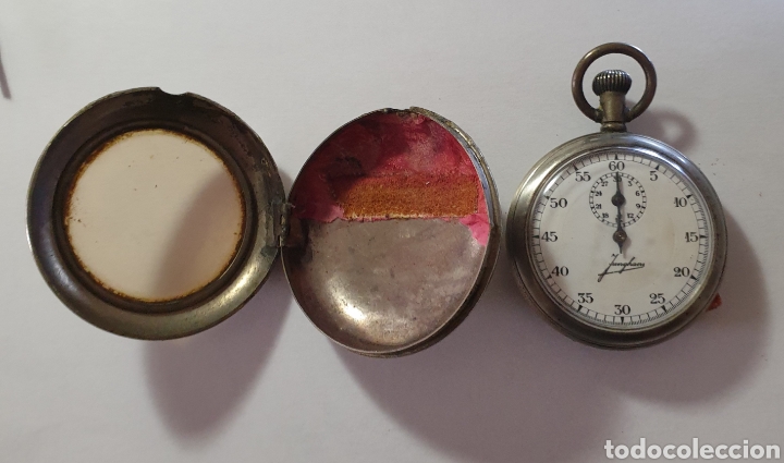 Relojes de bolsillo: Antiguo reloj bolsillo Junghans - Foto 6
