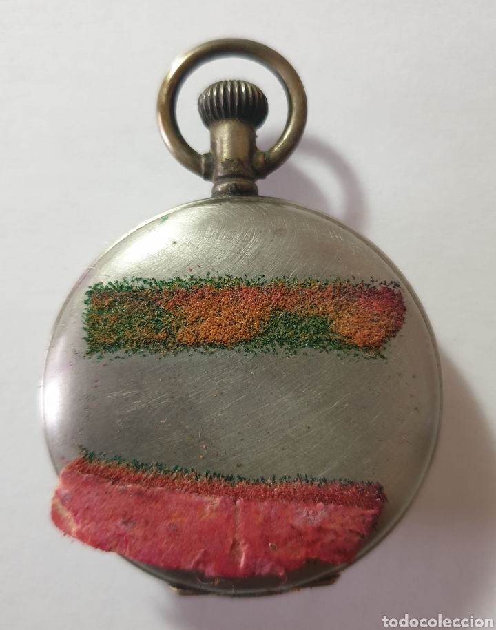 Relojes de bolsillo: Antiguo reloj bolsillo Junghans - Foto 7
