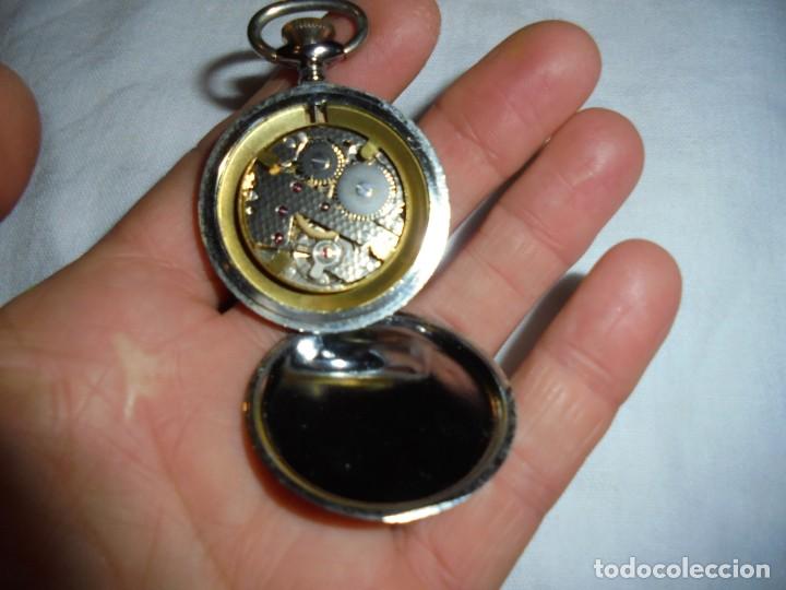 Relojes de bolsillo: RELOJ DE BOLSILLO SERVETTE FUNCIONANDO - Foto 11