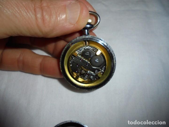 Relojes de bolsillo: RELOJ DE BOLSILLO SERVETTE FUNCIONANDO - Foto 12