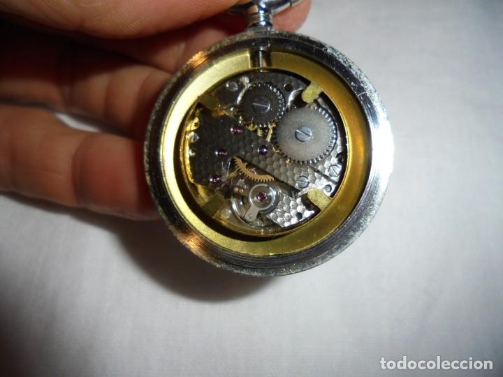 Relojes de bolsillo: RELOJ DE BOLSILLO SERVETTE FUNCIONANDO - Foto 13
