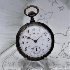 Relojes de bolsillo: BONITO RELOJ DE BOLSILLO- CON LAS 24 HORAS-CIRCA 1900-1920-FUNCIONANDO