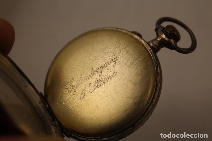 Relojes de bolsillo: reloj de bolsillo de plata 800 - Foto 2