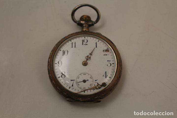 Relojes de bolsillo: reloj de bolsillo de plata 800 - Foto 3