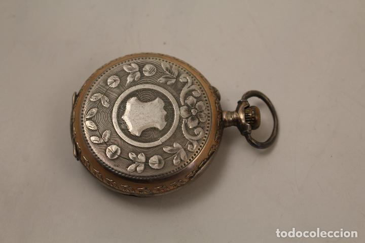 Relojes de bolsillo: reloj de bolsillo de plata 800 - Foto 4