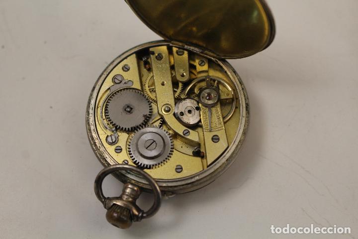 Relojes de bolsillo: reloj de bolsillo de plata 800 - Foto 7