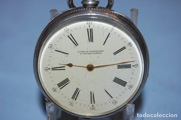 Relojes de bolsillo: RELOJ DE BOLSILLO EN PLATA - Foto 2