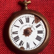 Relojes de bolsillo: CAJA DE RELOJ DE BOLSILLO CARGA MANUAL SYSTEME ROSKOPF - PARA APROVECHAMIENTO DE PIEZAS. 58 MM
